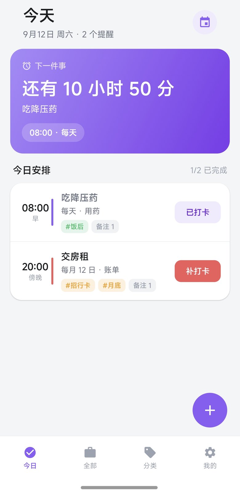 今日